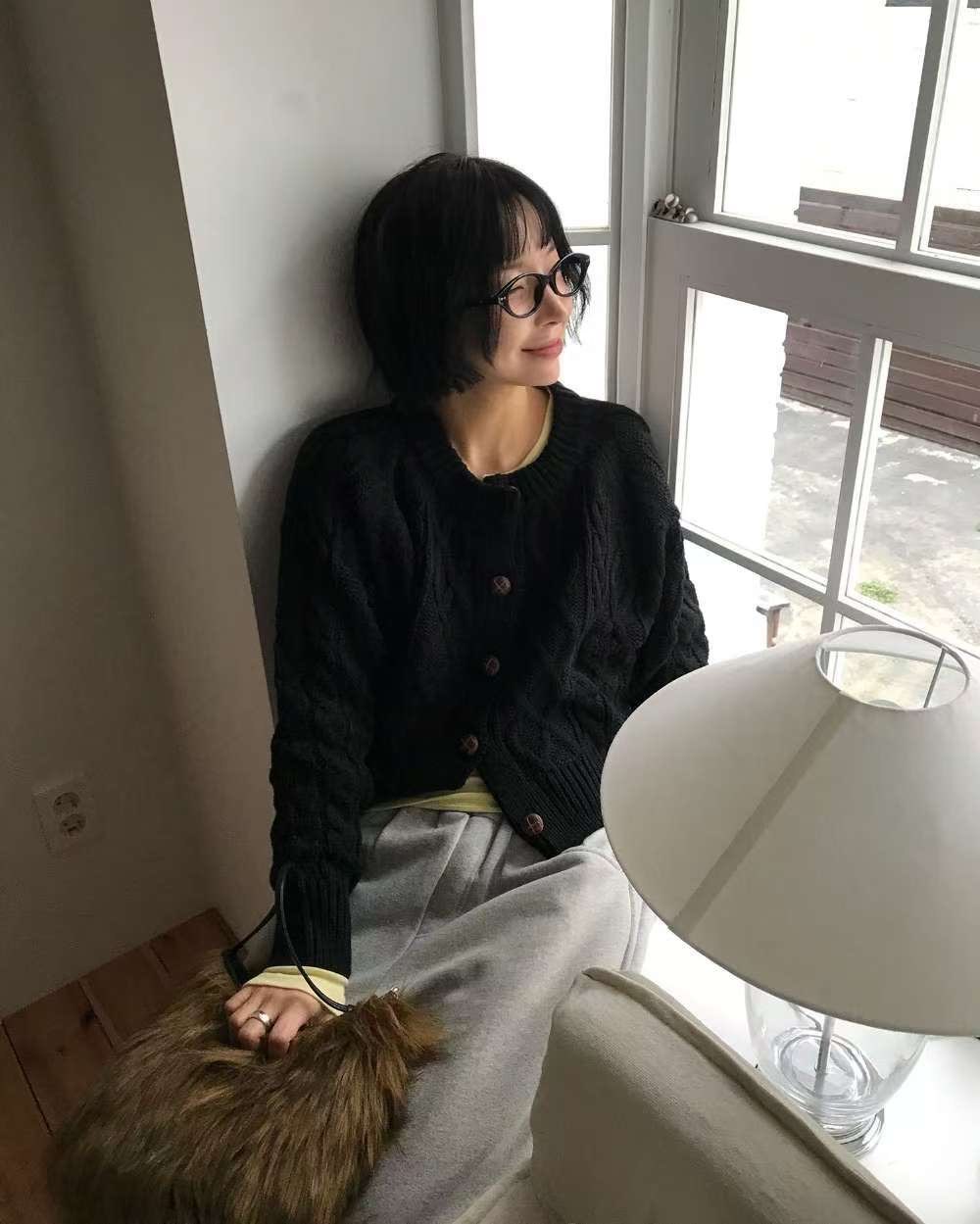 [WEBSITE EXCLUSIVE] C3702 Twist Knit Cardigan