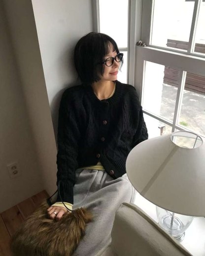 [WEBSITE EXCLUSIVE] C3702 Twist Knit Cardigan