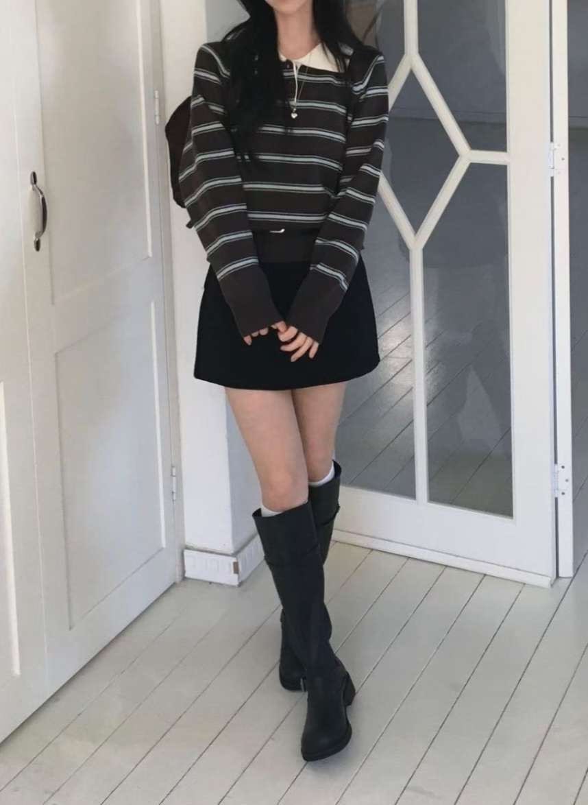 [WEBSITE EXCLUSIVE] C3703 Preppy Academy Sweater