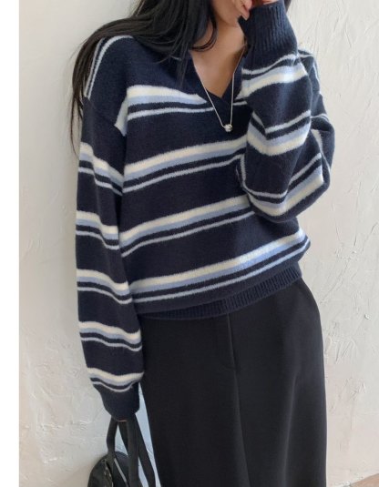 [Preorder 1st Drop Price] C3706 Soft Polo Sweater