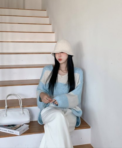 [Preorder 1st Drop Price] C3707 Pastel Knit Sweater