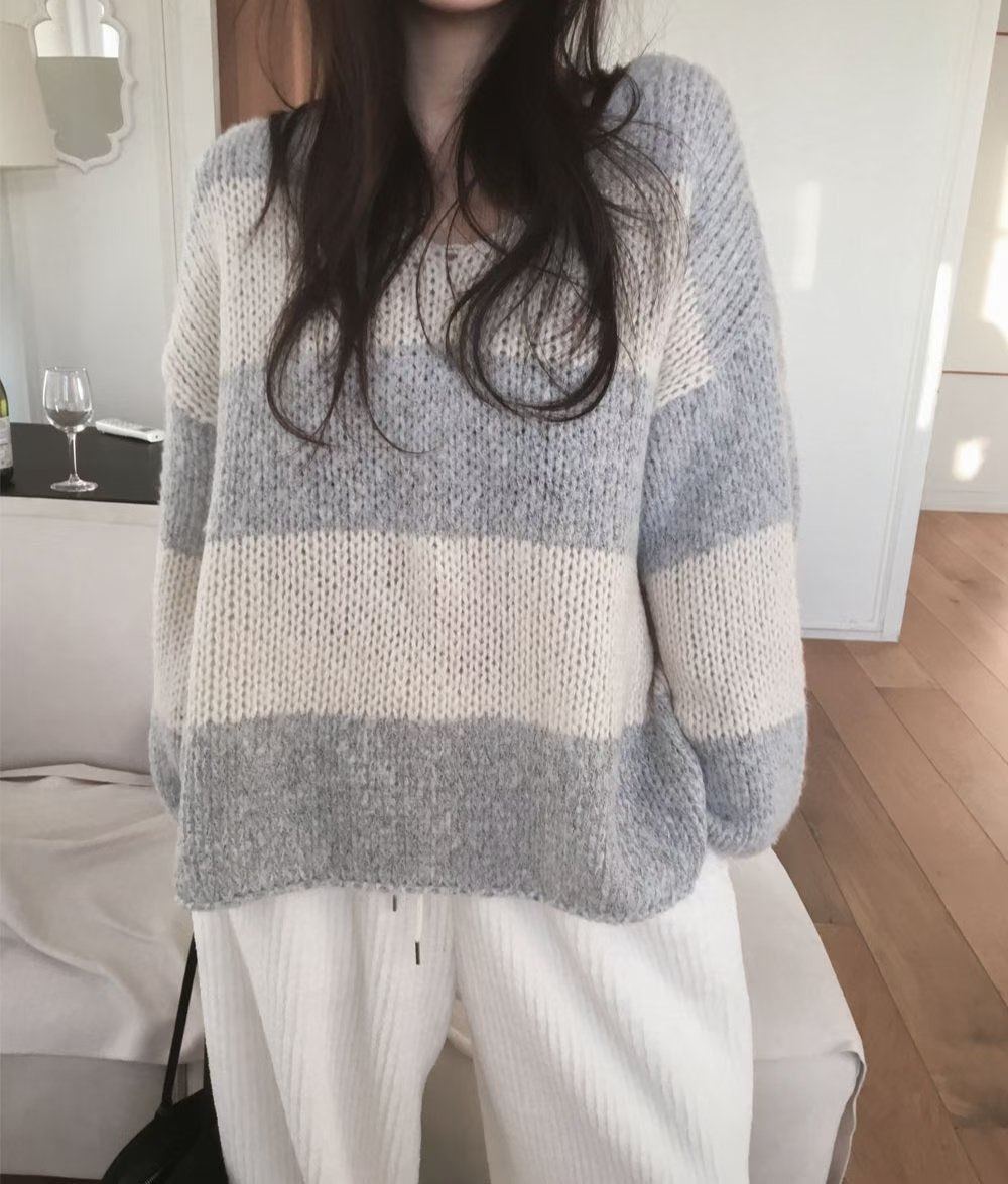 [Preorder 1st Drop Price] C3707 Pastel Knit Sweater