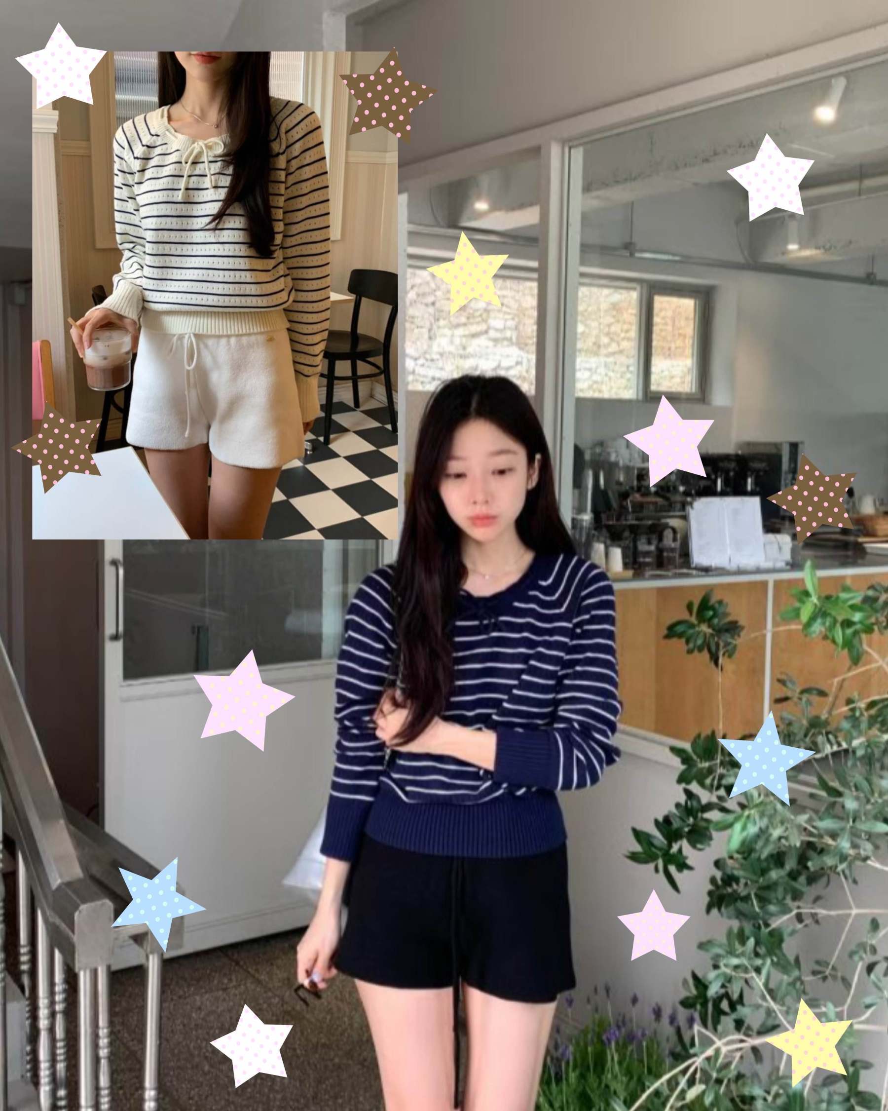 [Preorder 1st Drop Price] C3708 Quiet Stripe Sweater