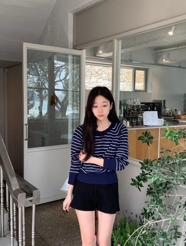 [Preorder 1st Drop Price] C3708 Quiet Stripe Sweater