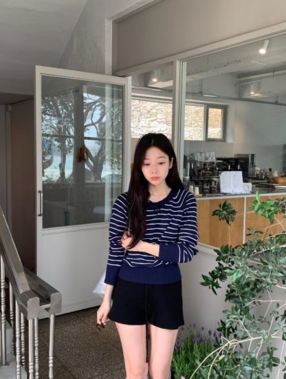 [Preorder 1st Drop Price] C3708 Quiet Stripe Sweater