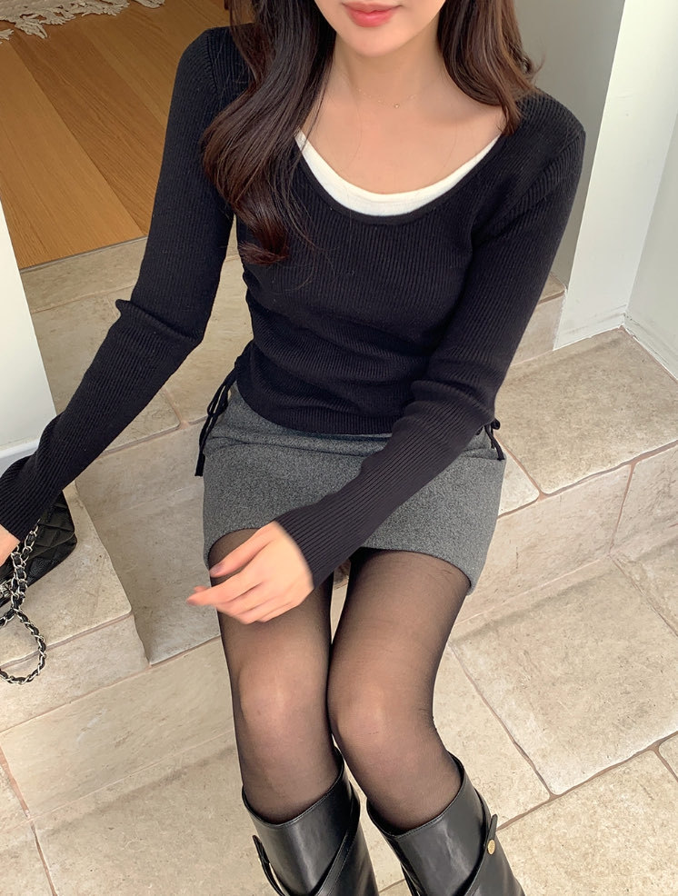 [Preorder 1st Drop Price] C3710 Echo Shirring Top