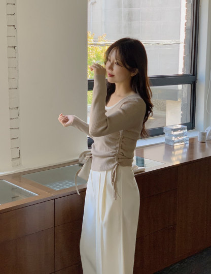 [Preorder 1st Drop Price] C3710 Echo Shirring Top