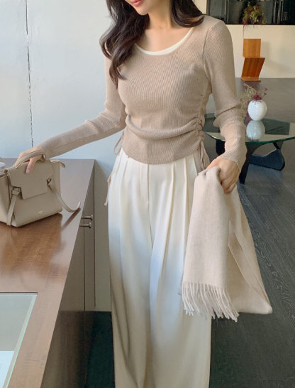 [Preorder 1st Drop Price] C3710 Echo Shirring Top