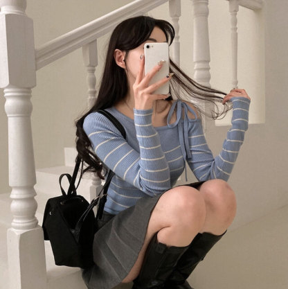 [Preorder 1st Drop Price] C3711 Sailor Ribbon Top