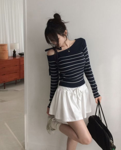 [Preorder 1st Drop Price] C3711 Sailor Ribbon Top