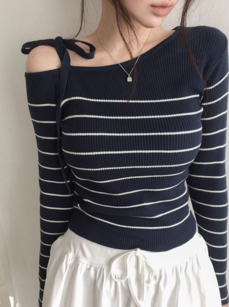 [Preorder 1st Drop Price] C3711 Sailor Ribbon Top