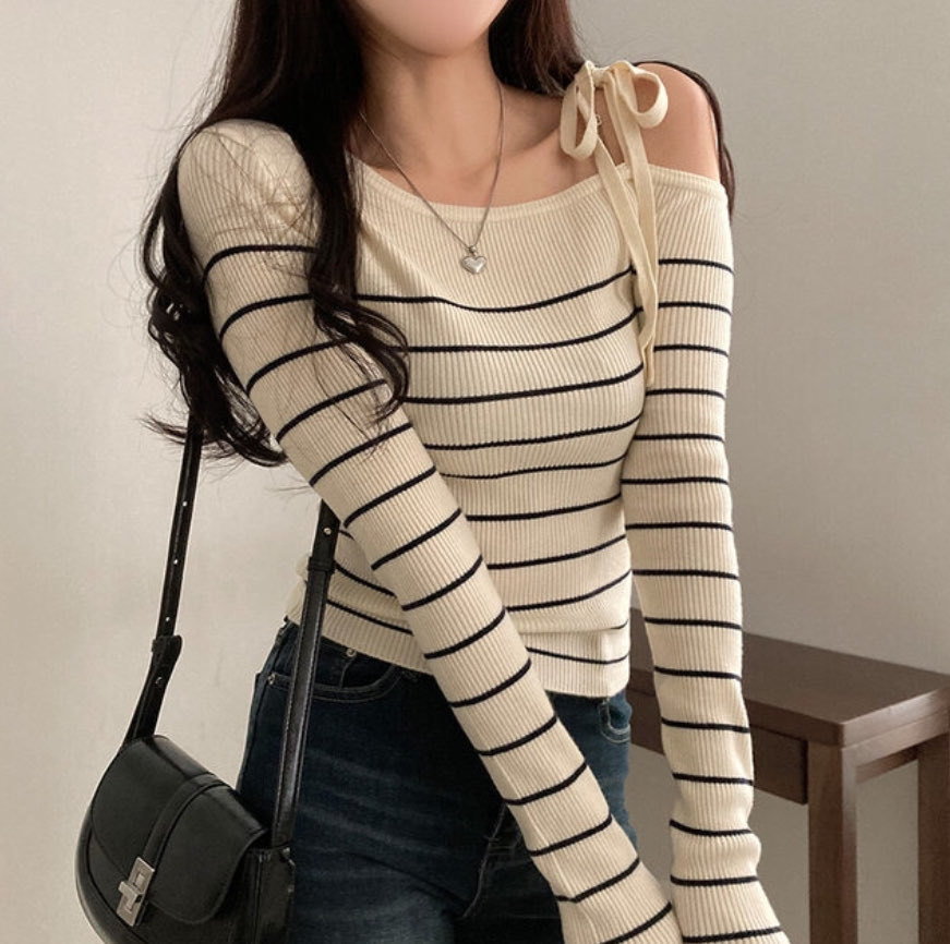 [Preorder 1st Drop Price] C3711 Sailor Ribbon Top