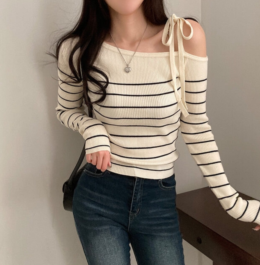 [Preorder 1st Drop Price] C3711 Sailor Ribbon Top