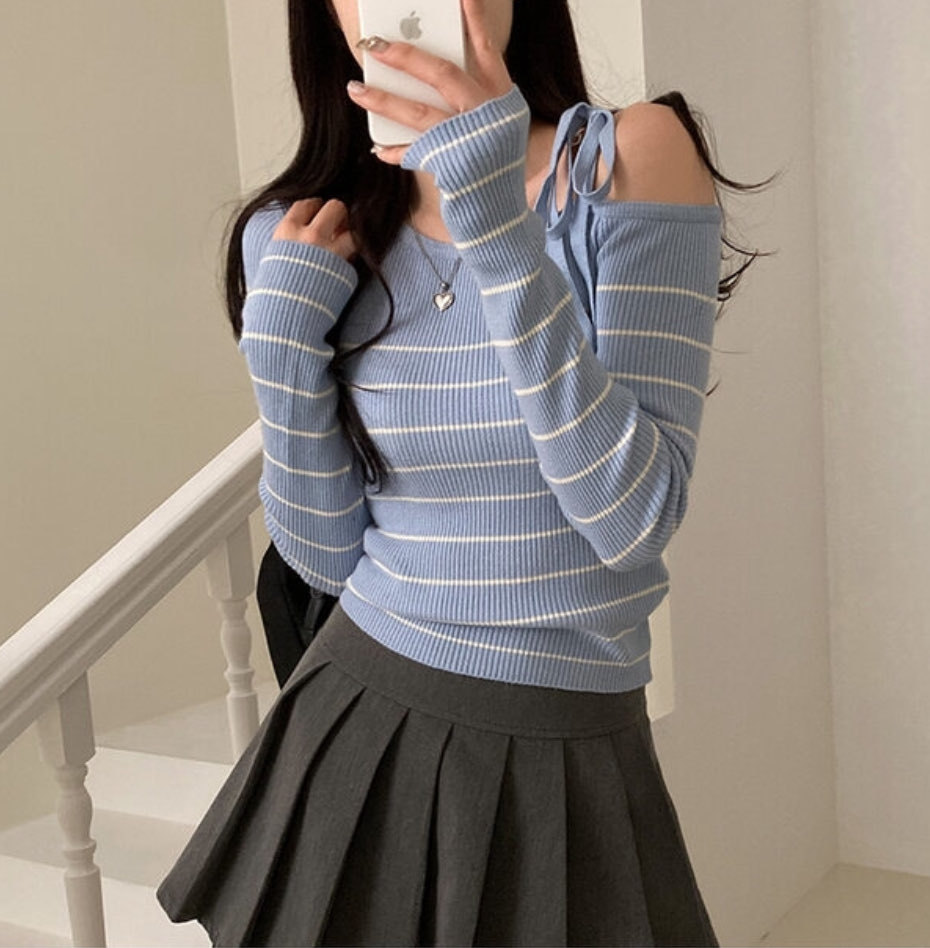 [Preorder 1st Drop Price] C3711 Sailor Ribbon Top