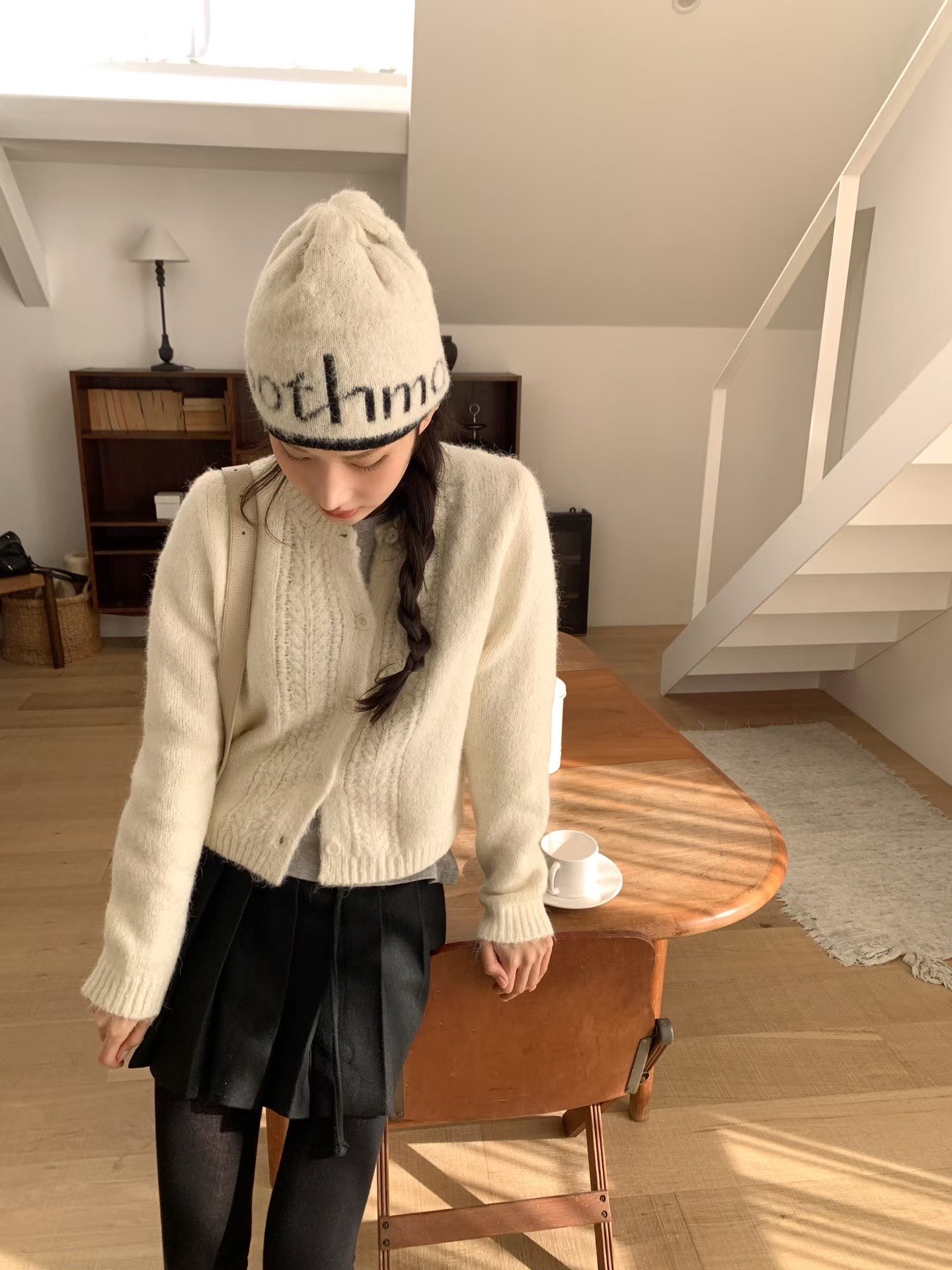 [Preorder 1st Drop Price] C3802 Petal Knit Cardigan