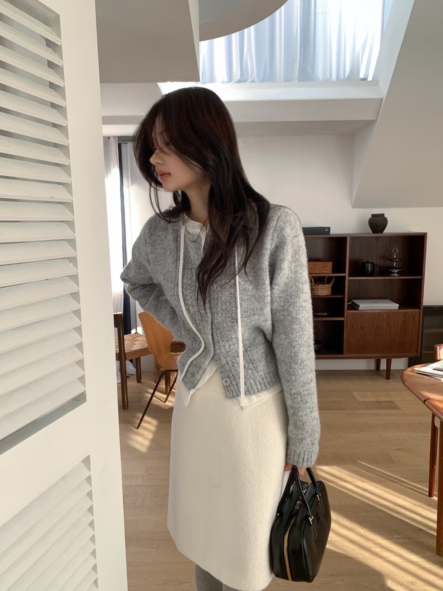 [Preorder 1st Drop Price] C3802 Petal Knit Cardigan