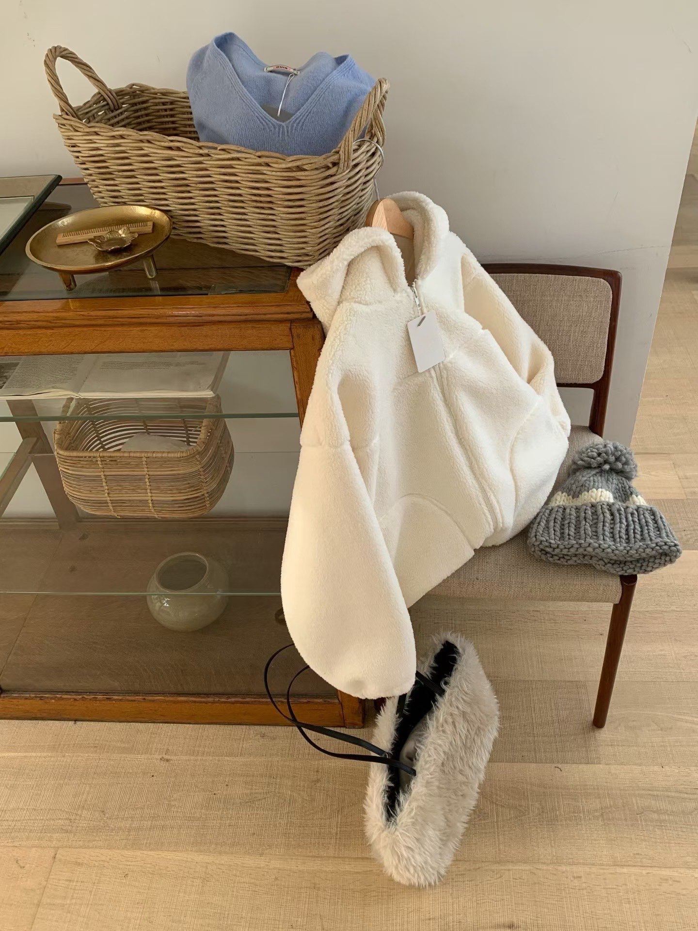 [Preorder 1st Drop Price] C3803 Bunny Hoodie Jacket