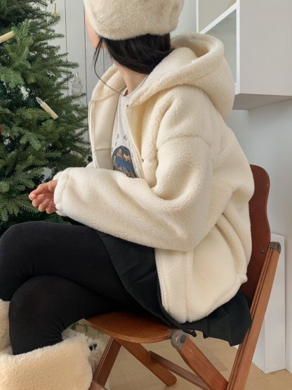 [Preorder 1st Drop Price] C3803 Bunny Hoodie Jacket