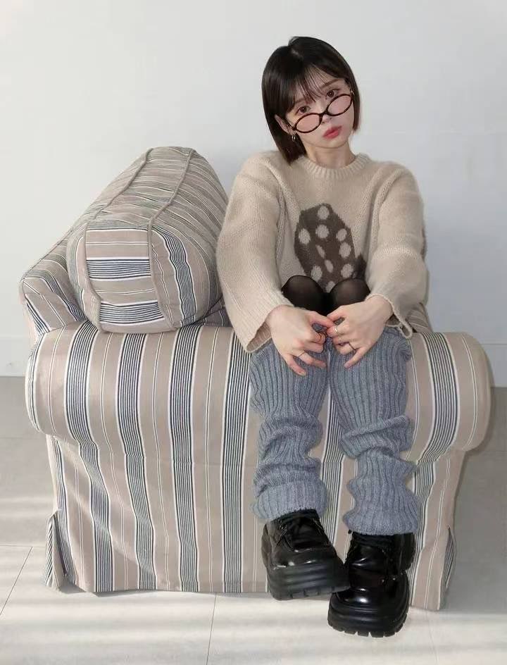 [WEBSITE EXCLUSIVE] C3904 Double Dice Knit Sweater