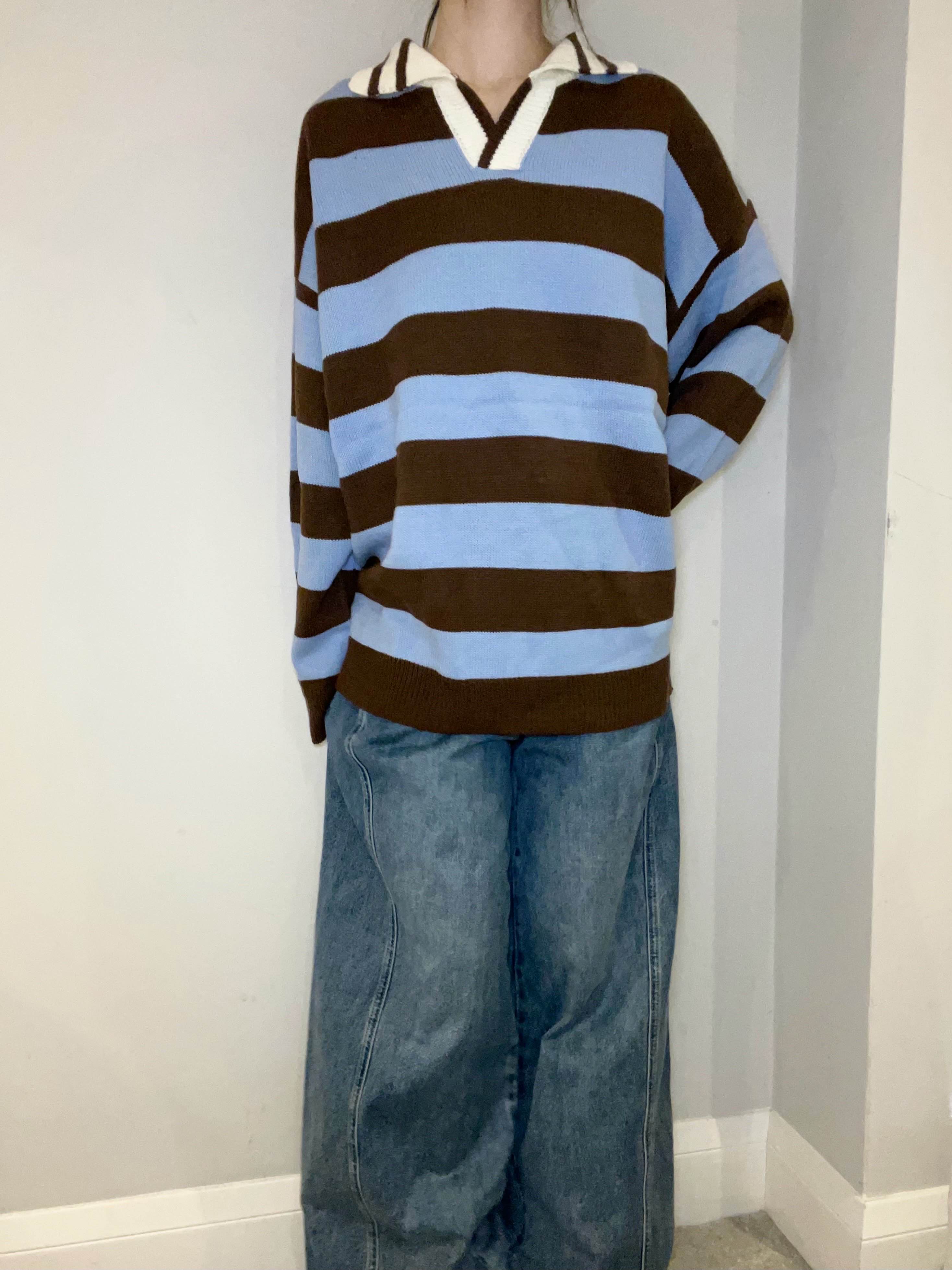 C3905 Duo Tone Sweater