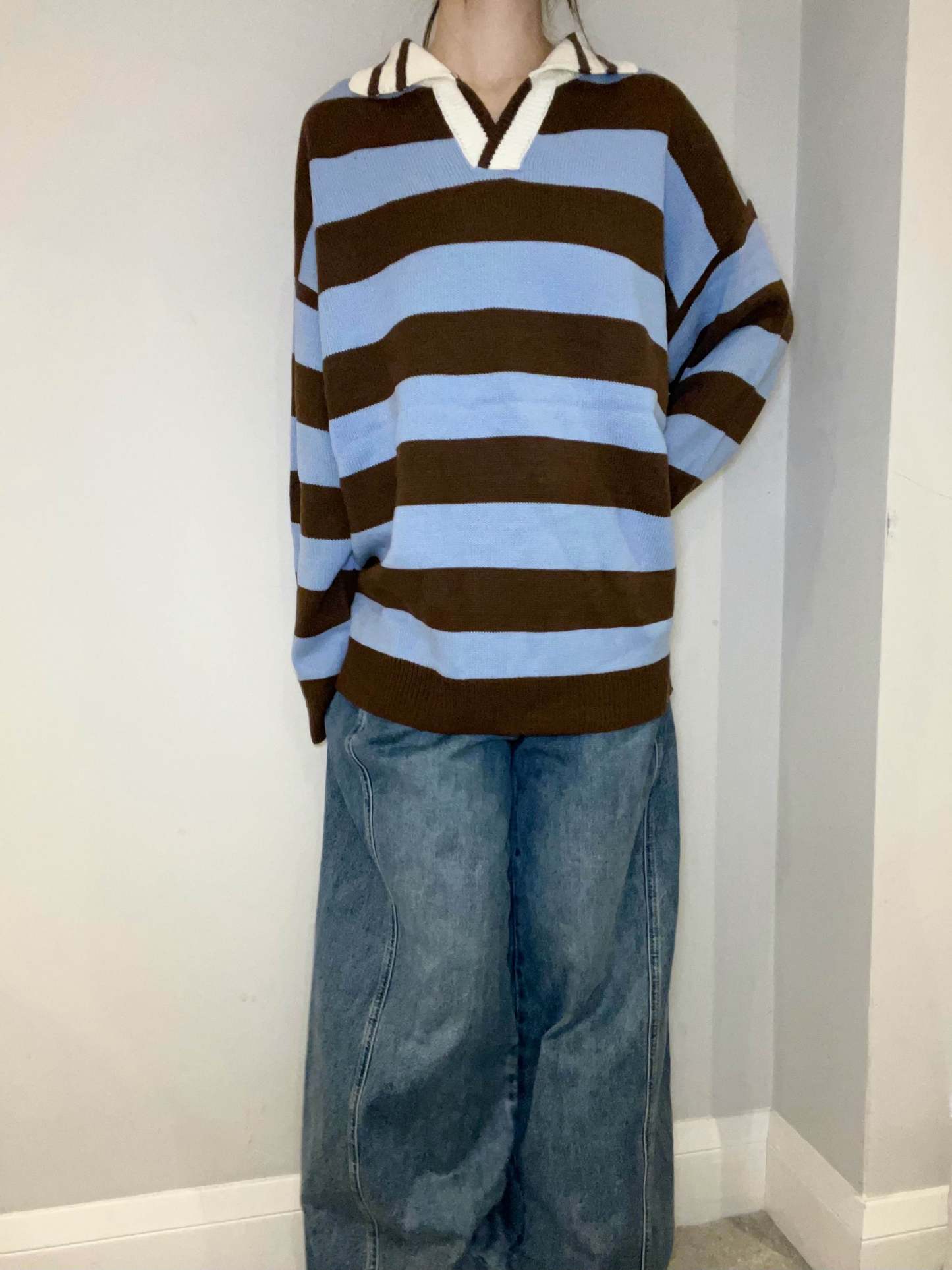 C3905 Duo Tone Sweater