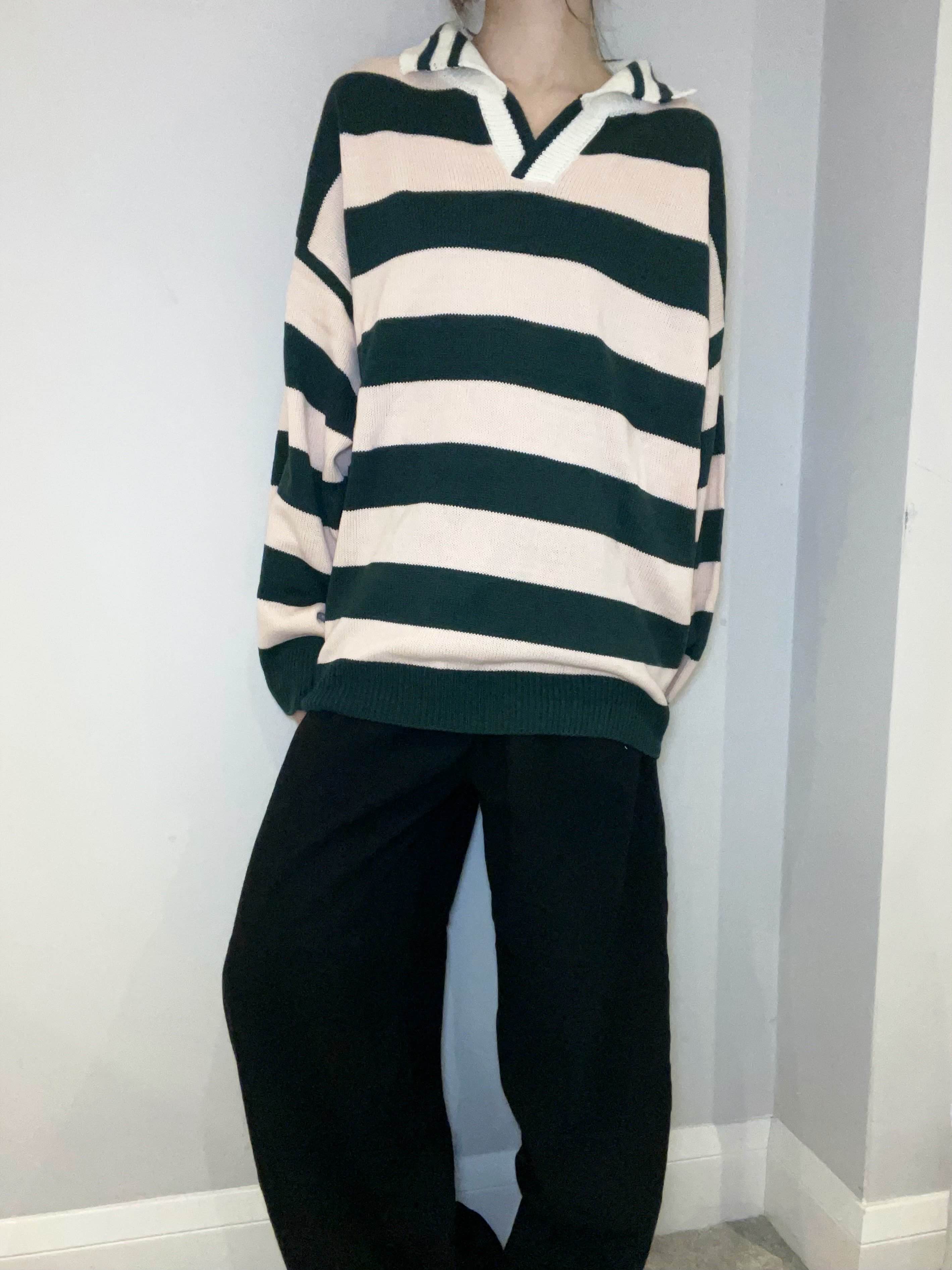 C3905 Duo Tone Sweater