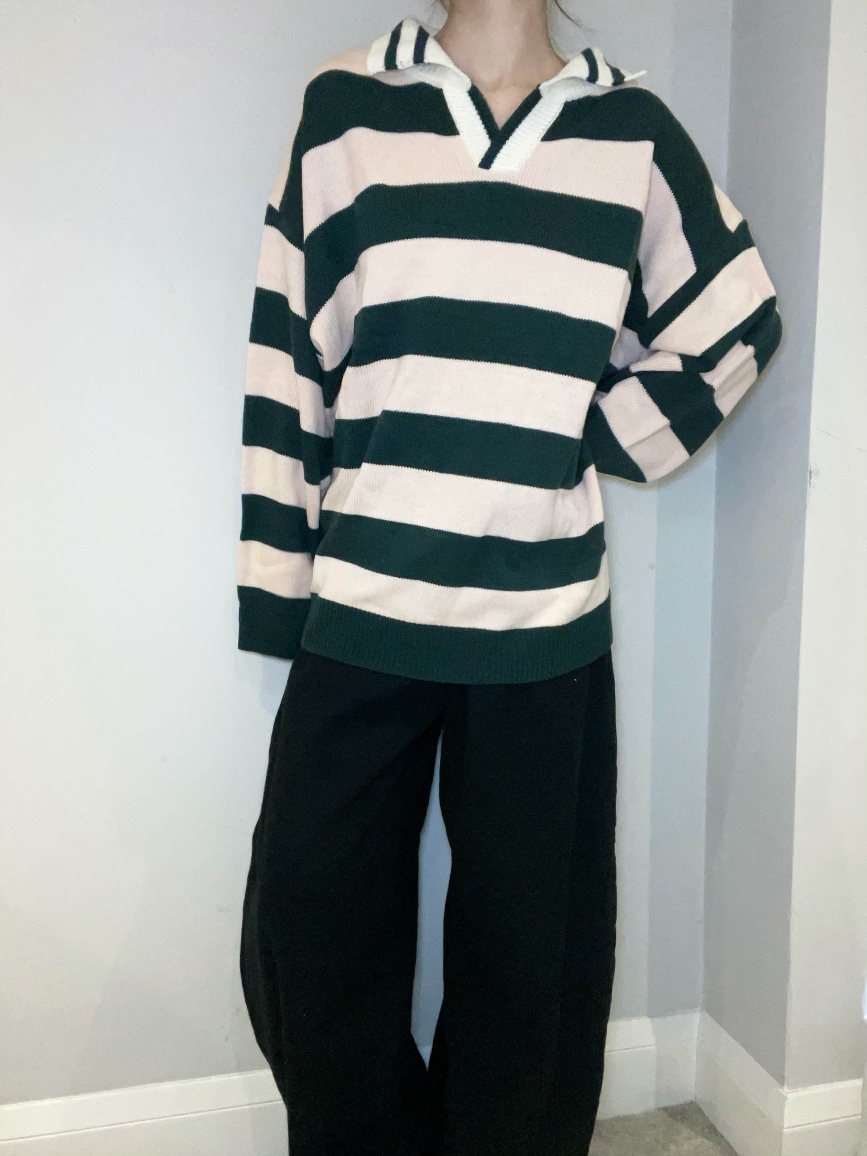 C3905 Duo Tone Sweater