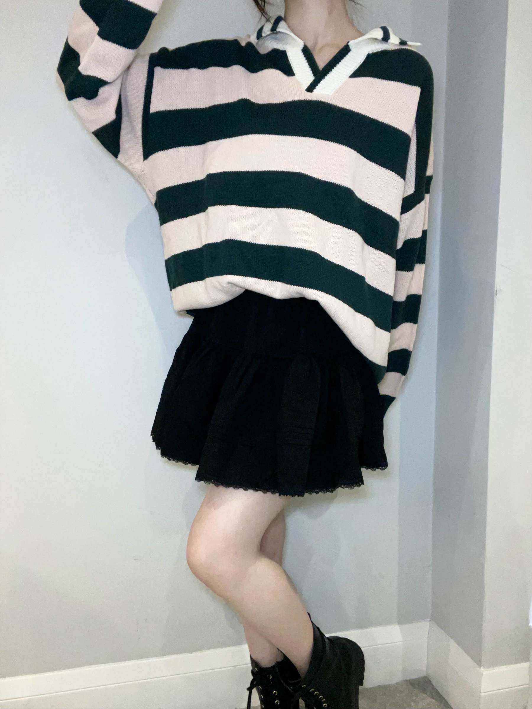 C3905 Duo Tone Sweater