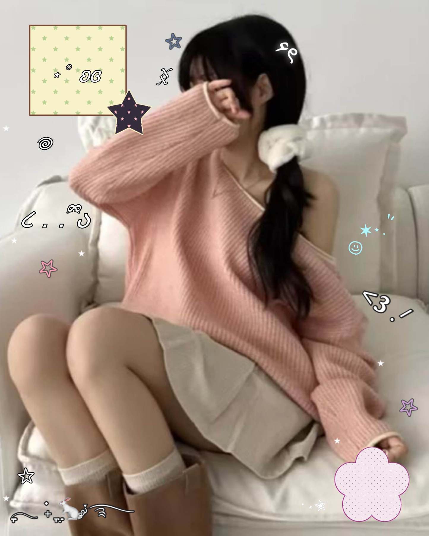 [Preorder 1st Drop Price] C3906 Cloudspill Knit Sweater