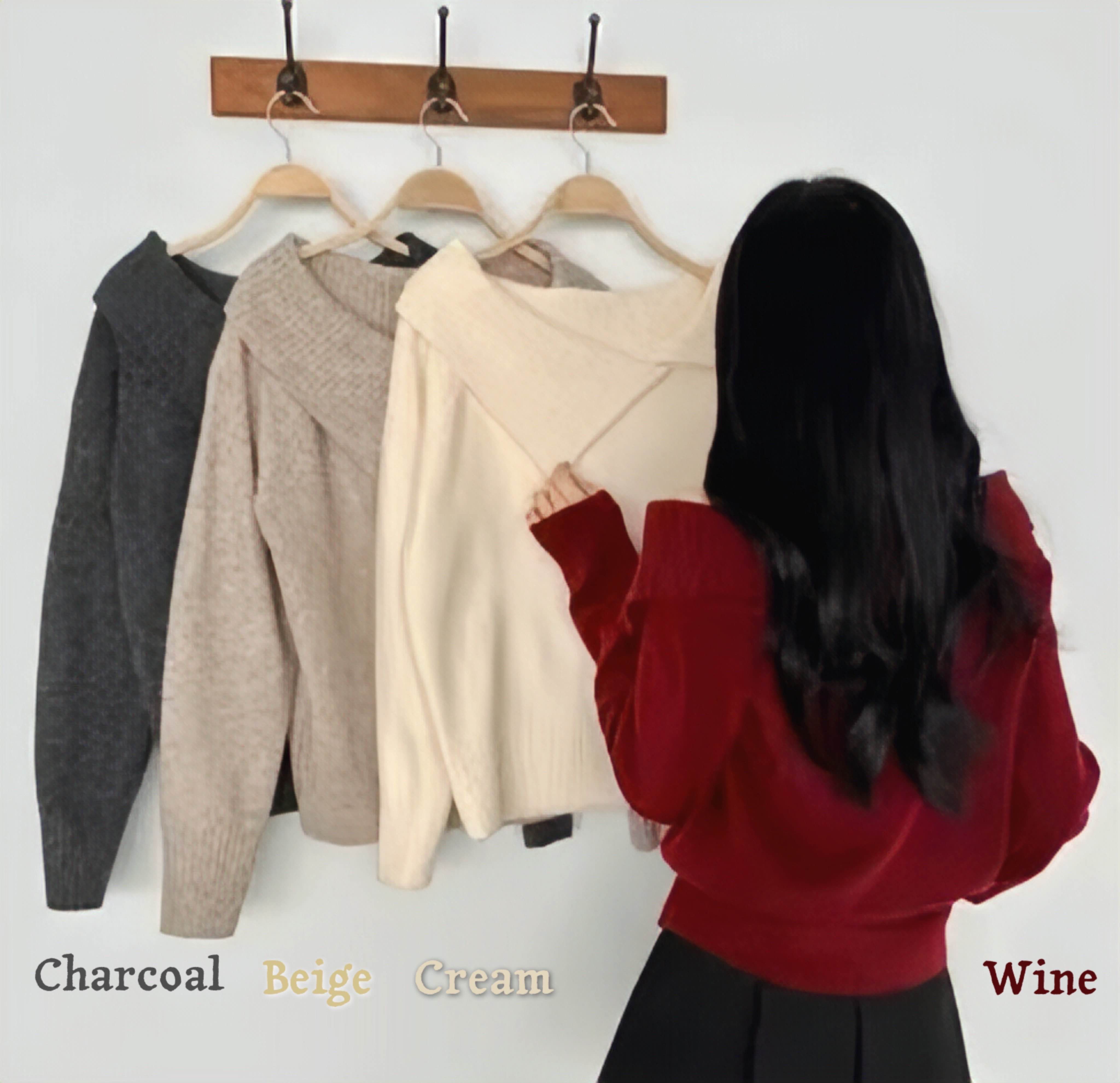 [Preorder 1st Drop Price] C3908 Soft Fragile Knit Sweater