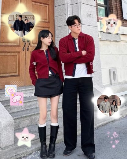 [Preorder 1st Drop Price] C3909 Everline Couple Cardigan