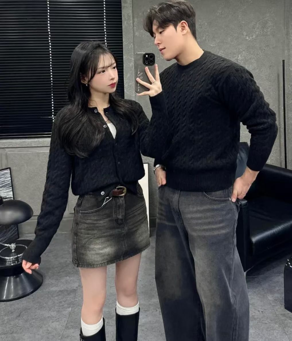 [Preorder 1st Drop Price] C3910 Couple Knit Cardigan