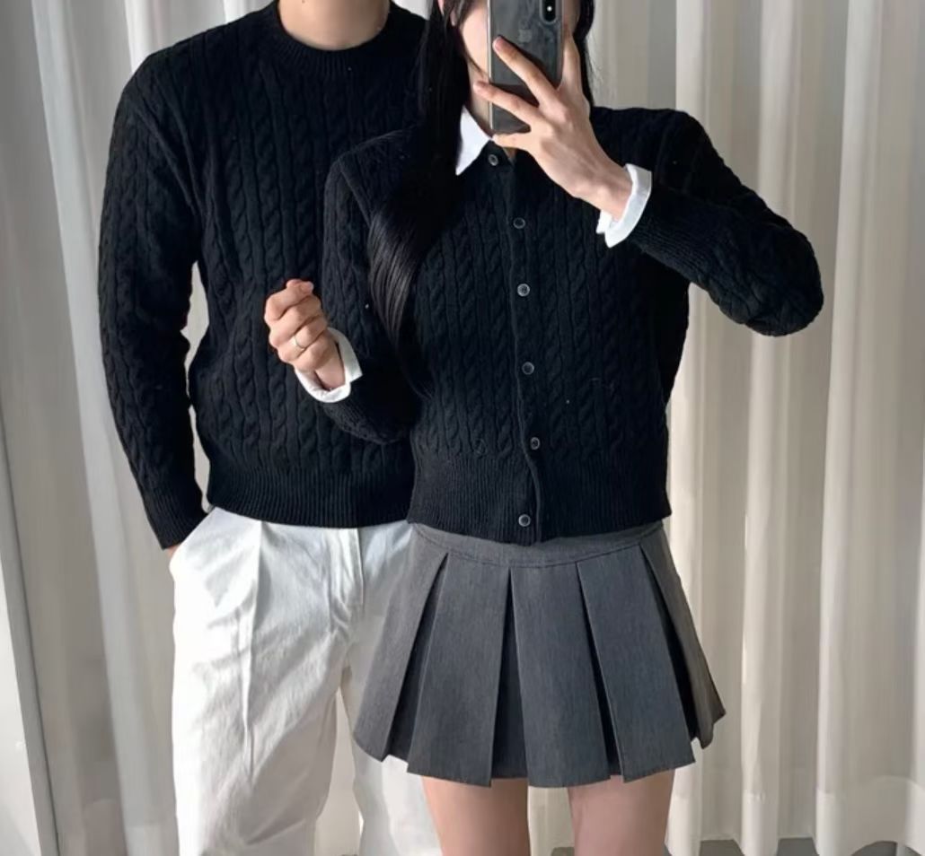 [Preorder 1st Drop Price] C3910 Couple Knit Cardigan