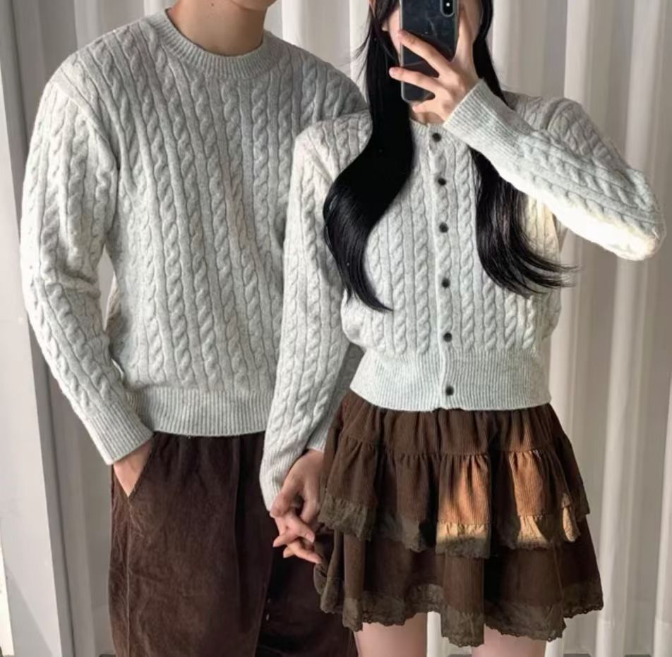 [Preorder 1st Drop Price] C3910 Couple Knit Cardigan