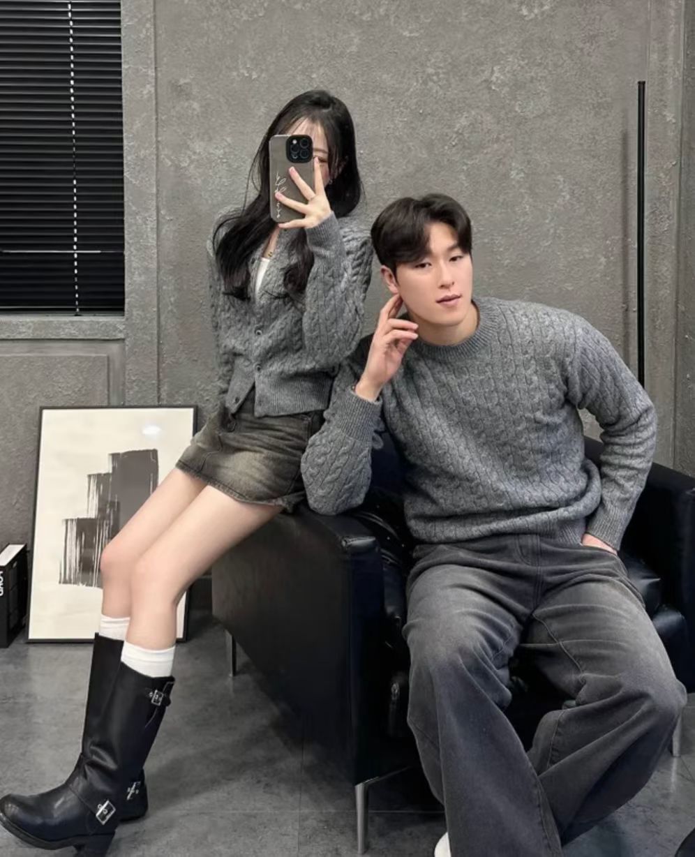 [Preorder 1st Drop Price] C3910 Couple Knit Cardigan