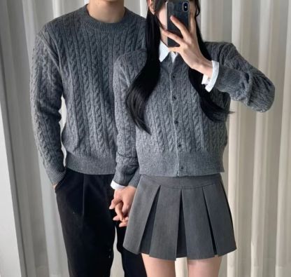 [Preorder 1st Drop Price] C3910 Couple Knit Cardigan