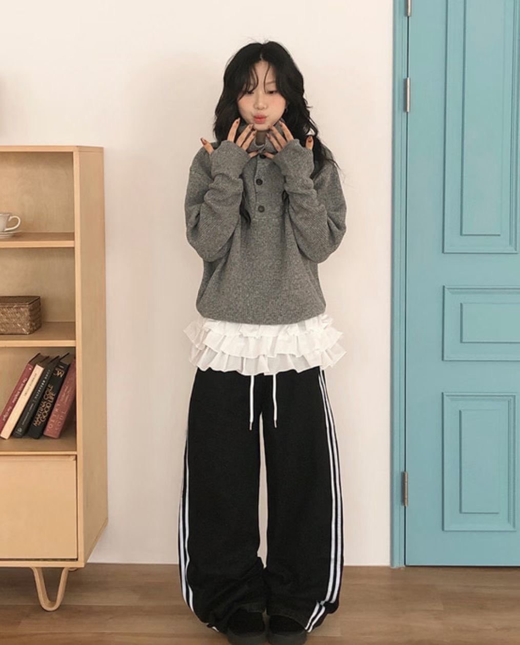 [Preorder 1st Drop Price] C3911 Cloudbreak Funnel Sweater