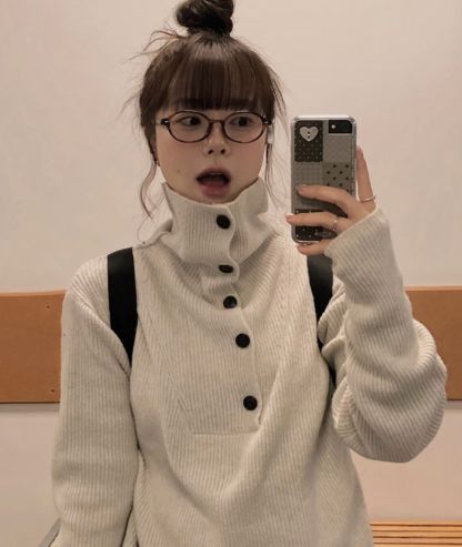 [Preorder 1st Drop Price] C3911 Cloudbreak Funnel Sweater