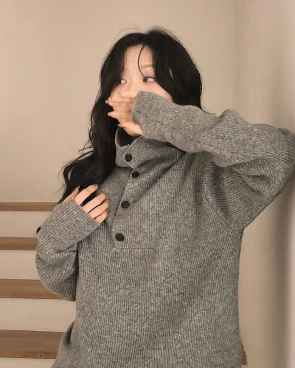 [Preorder 1st Drop Price] C3911 Cloudbreak Funnel Sweater