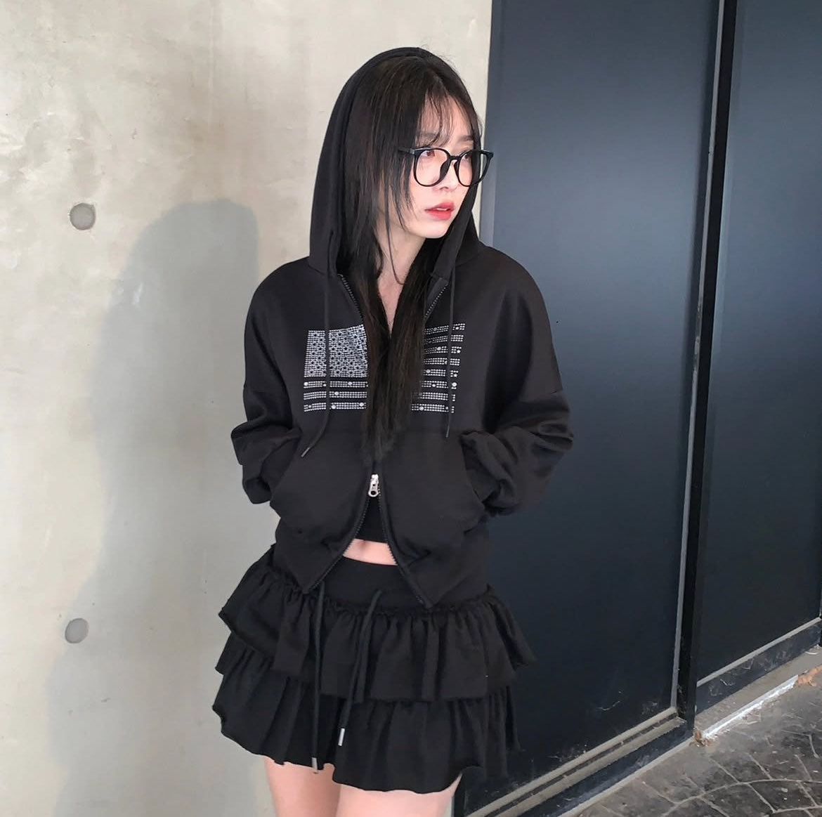 [Preorder 1st Drop Price] C4001 Glitter Drift Hoodie