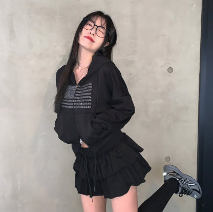 [Preorder 1st Drop Price] C4001 Glitter Drift Hoodie