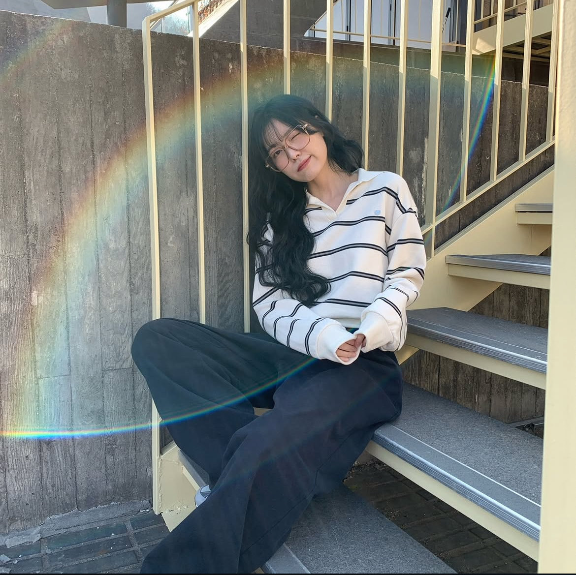 [Preorder 1st Drop Price] C4002 Heartbeat Collared Sweater