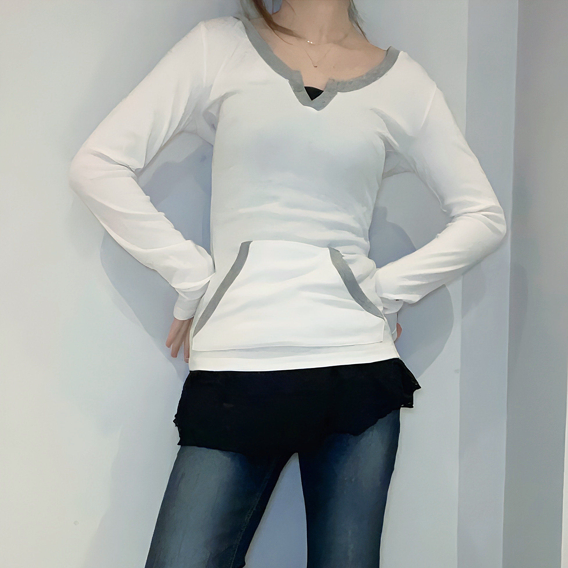 Effortlessly Flirty Layering Top