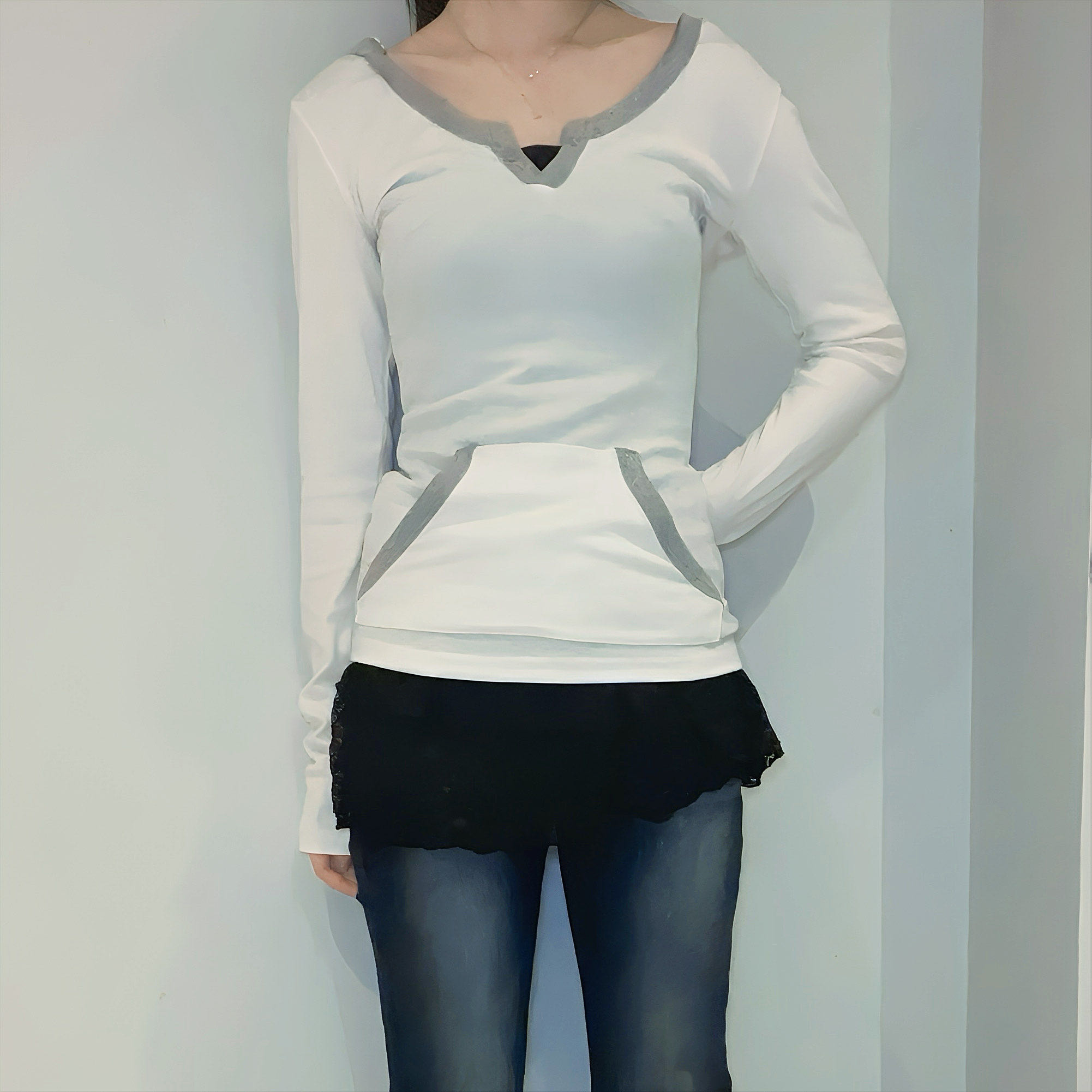 Effortlessly Flirty Layering Top