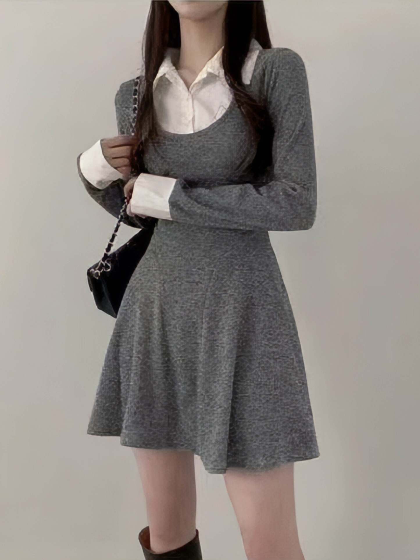 [Preorder 1st Drop Price] C404 Layered Mini Dress