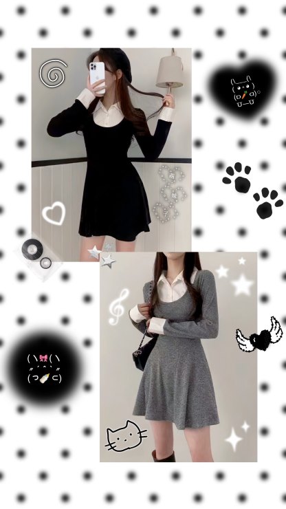 [Preorder 1st Drop Price] C404 Layered Mini Dress