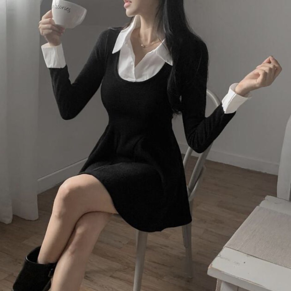 [Preorder 1st Drop Price] C404 Layered Mini Dress