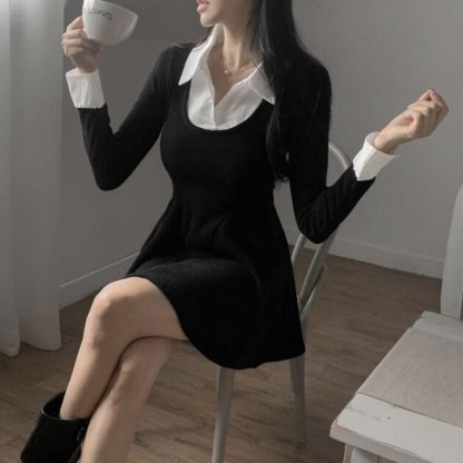 [Preorder 1st Drop Price] C404 Layered Mini Dress