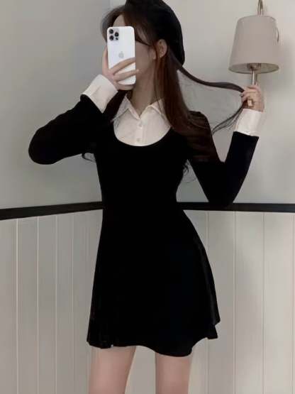 [Preorder 1st Drop Price] C404 Layered Mini Dress