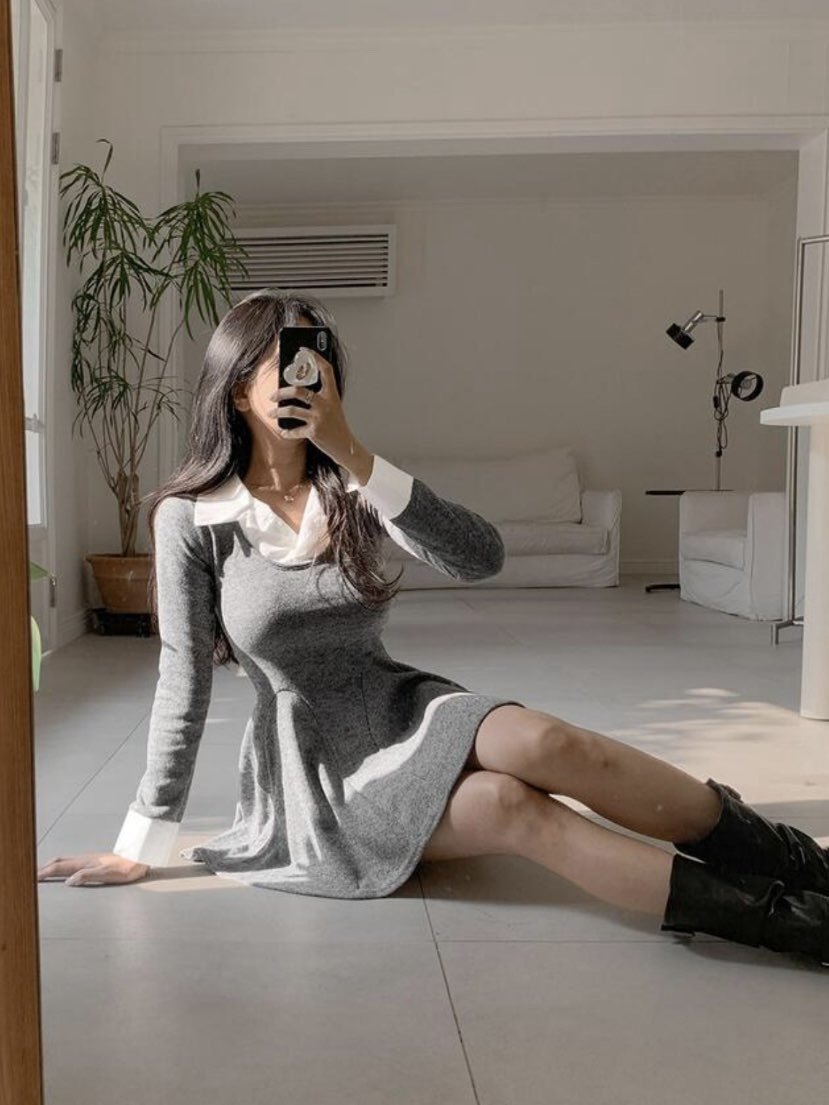 [Preorder 1st Drop Price] C404 Layered Mini Dress